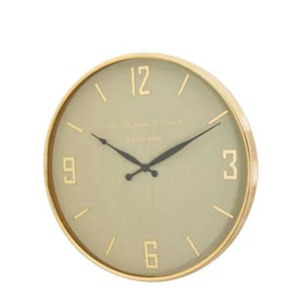 Clock - Monroe Wall Clock Gold