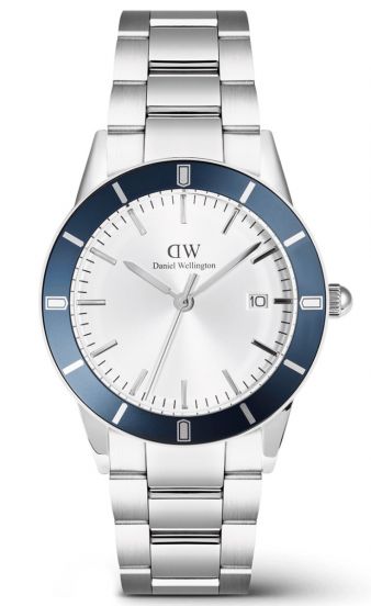 Daniel Wellington - Index Bezel White Sunray Blue