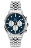 Daniel Wellington - Iconic Chronograph Silver & Blue Dial