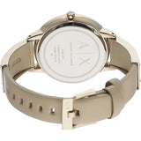 Armani Exchange - Gold & Beige Watch