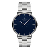 NordGreen - Native Navy & Silver Watch