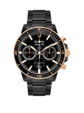 Bulova - Men's Marine Star Black/Rose Gold