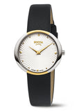 Boccia - Pure Titanium Two Toned Case With Black Strap