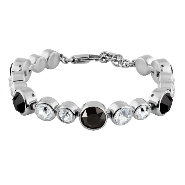 Dyberg/Kern - Calice Shiny Silver Tennis Bracelet