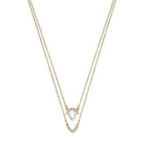 Swarovski Jewellery - Gallery Necklace Layer Pear