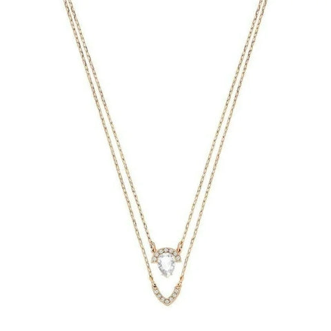 Swarovski Jewellery - Gallery Necklace Layer Pear