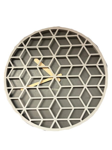 Karlsson -  Discrete Wall Clock Grey