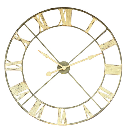 Iron Frame Extra Large Wall Clock