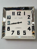 Square Mirror Wall Clock