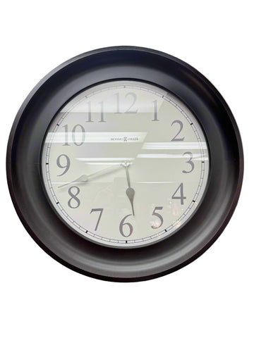 Howard Miller - Black Bezel Wall Clock
