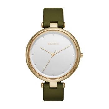 Skagen - Green, Gold And Silver Watch