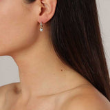 Dyrberg/Kern - Dessa Gold Earrings Black/Golden