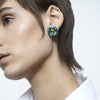 Swarovski Jewellery - Dulcis Blue And Yellow Earrings