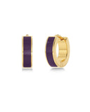 Edblad - Fave Hoops Plum Gold