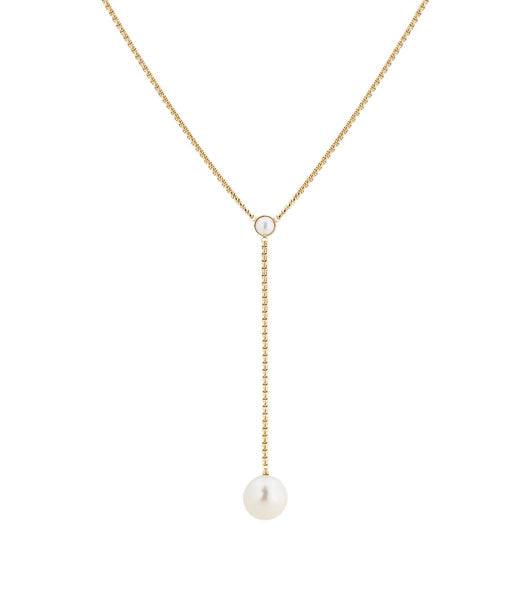 Dyrberg/Kern - Globe Y-Necklace Maxi Gold