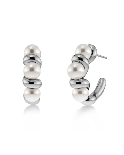 Edblad - Margot Hoops Large Silver