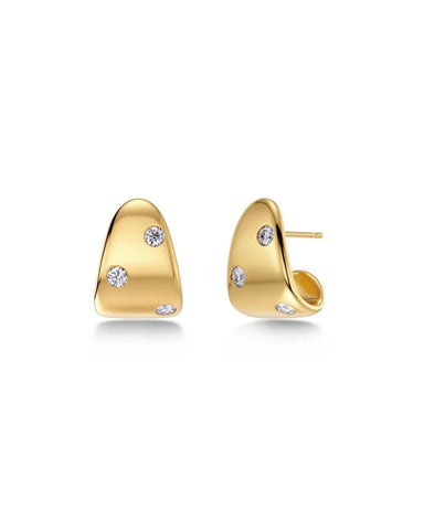 Edblad - Selena Studs CZ Gold