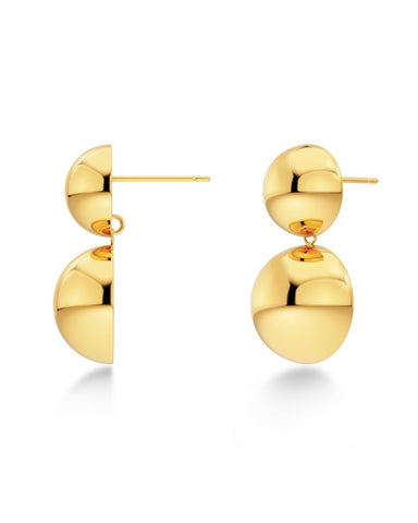 Edblad - Sphere Earrings Small Gold