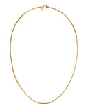 Edblad - Square Link 42cm Necklace Gold