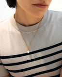 Edblad - Swivel Necklace Pearl Small Gold