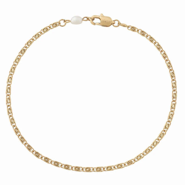 Edblad - Lucy Bracelet White & Gold