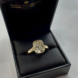 BWJ - 9ct Yellow Gold Taylor Swift Lab Grown Diamond Set Ring