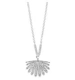 Boh Runga - Fantail Midi Pendant Silver