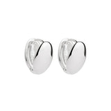 Najo - Ovolo Silver Huggie Earrings