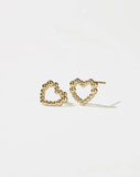 Meadowlark - Fizzy Heart Studs GP