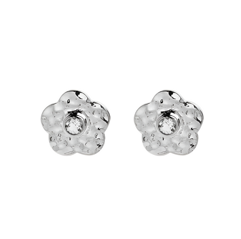 Najo - Forget me not Stud Earrings Silver