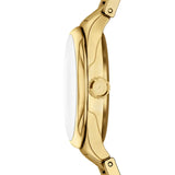 Fossil - Extra small gold stainless steel quartz watch