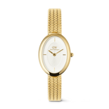Daniel Wellington - Juliette Braided Mesh White Sunray Gold