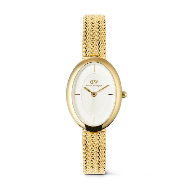 Daniel Wellington - Juliette Braided Mesh White Sunray Gold