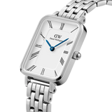 Daniel Wellington - Quadro Roman Numerals 5 Link Silver Watch