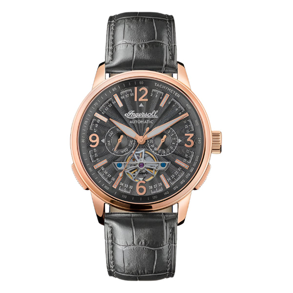 Ingersoll - The Regent Automatic Watch Rose Gold & Black