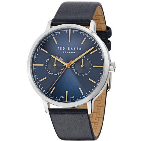 Ted Baker - Haarvin Blue Dial Leather Strap