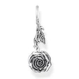 Thomas Sabo - Midnight Rose Long Stem Pendant