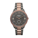 Fossil - Charcoal & Rose Gold Watch