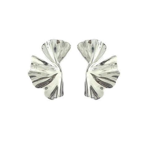 Lindi Kingi - Costa Twist Earrings| Silver
