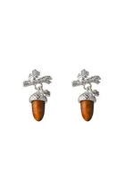 Karen Walker - Micro Acorn and Leaf Studs