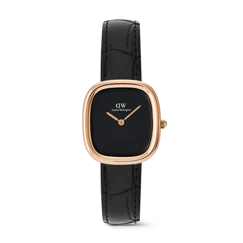 Daniel Wellington - Margot Reading Onyx Ceramic Rose Gold
