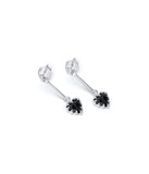 Stolen Girlfriends Club - Love Claw Bar Earrings Silver
