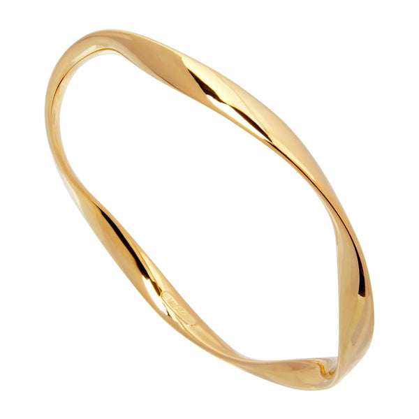 Najo -  Large Garden of Eden Bangle Gold Plated