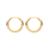 Najo - Stella Huggie Earrings Gold Plated