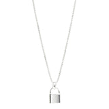 Najo - Love Lock Necklace Silver