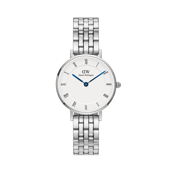 Daniel Wellington - Petite Roman Numerals 5 link silver