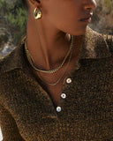 Edblad - Curb Chain Necklace Gold