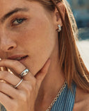 Edblad - Ocean Gem Hoops Steel