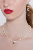 Karen Walker - Mini Girl With Pearls Necklace