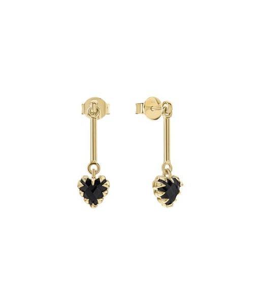 Stolen Girlfriends Club - Love Claw Bar Earrings Gold Plated